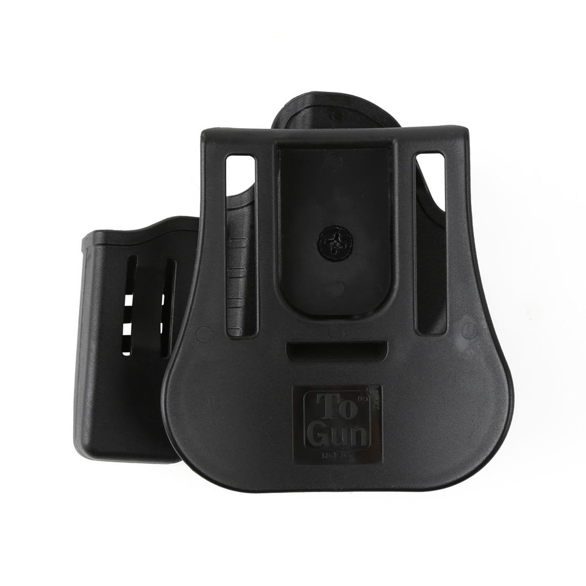 To Gun Holster Sarsılmaz B6 - B6C Tabanca Kılıfı Önü Şarjörlüklü Siyah