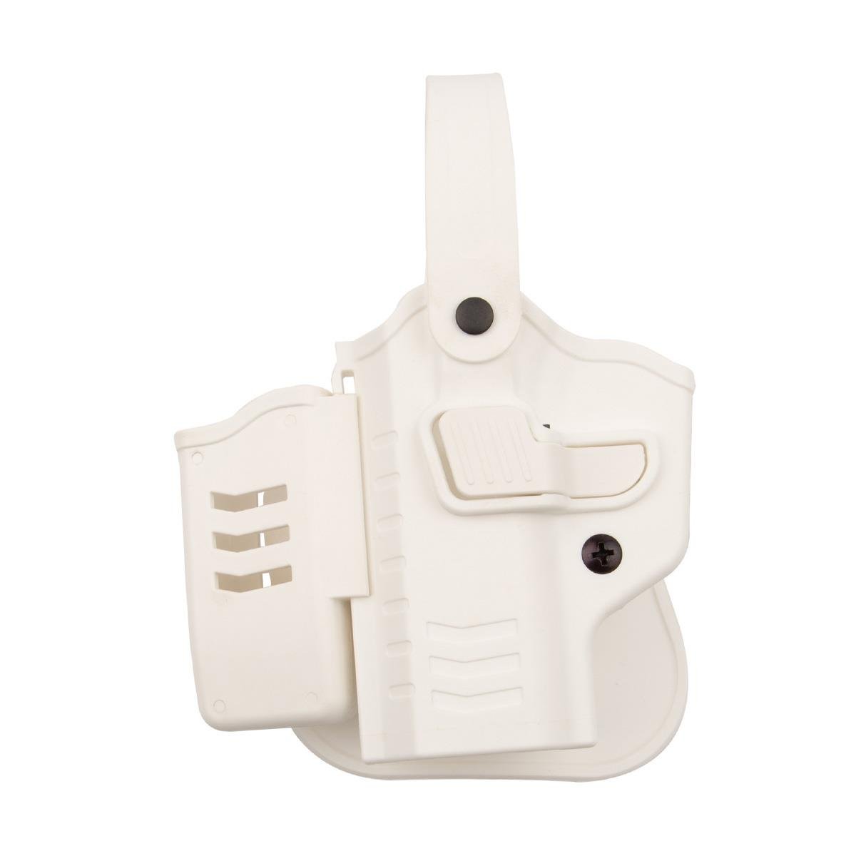 To Gun Holster Sarsılmaz Kılınç 2000 Light Tabanca Kılıfı Seviye 2 Önü Şarjörlüklü Beyaz SOL EL