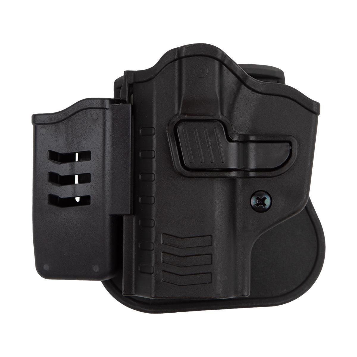 To Gun Holster Sarsılmaz Kılınç 2000 Mega Tabanca Kılıfı Önü Şarjörlüklü Siyah Sol El