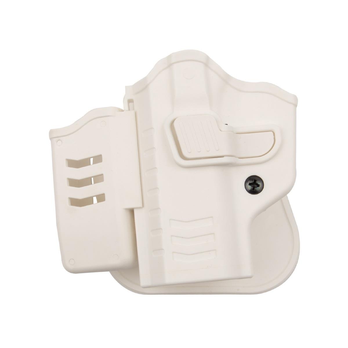 To Gun Holster Sarsılmaz P8L Tabanca Kılıfı Önü Şarjörlüklü Beyaz Sol El