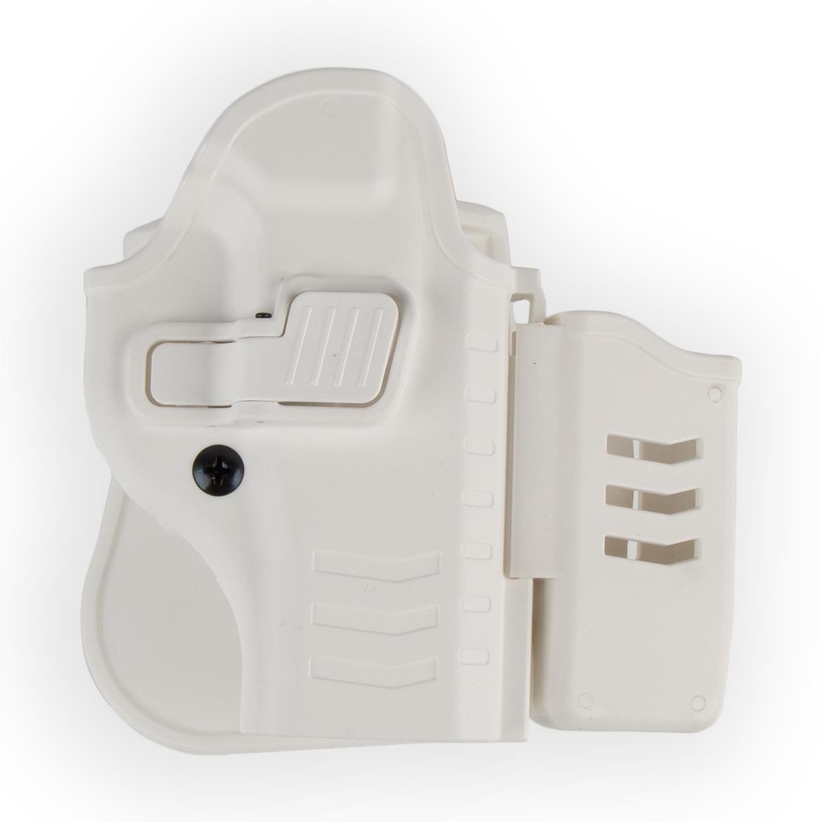 To Gun Holster Tisaş Zigana Sport Tabanca Kılıfı Önü Şarjörlüklü Beyaz