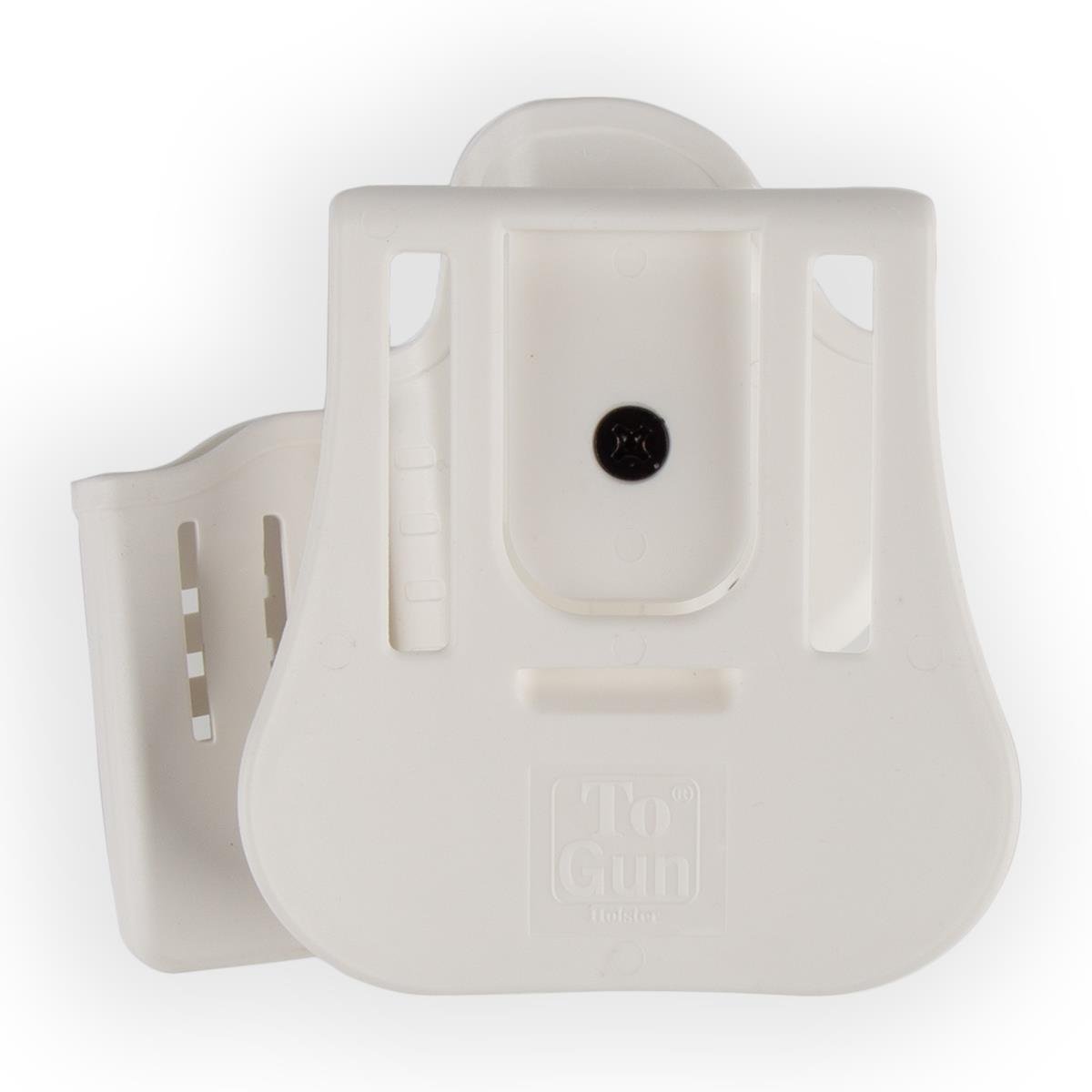 To Gun Holster Tisaş Zigana Sport Tabanca Kılıfı Önü Şarjörlüklü Beyaz