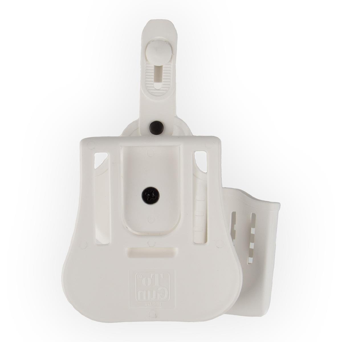 To Gun Holster Tisaş Zigana Sport Tabanca Kılıfı Seviye 2 Önü Şarjörlüklü Beyaz SOL EL