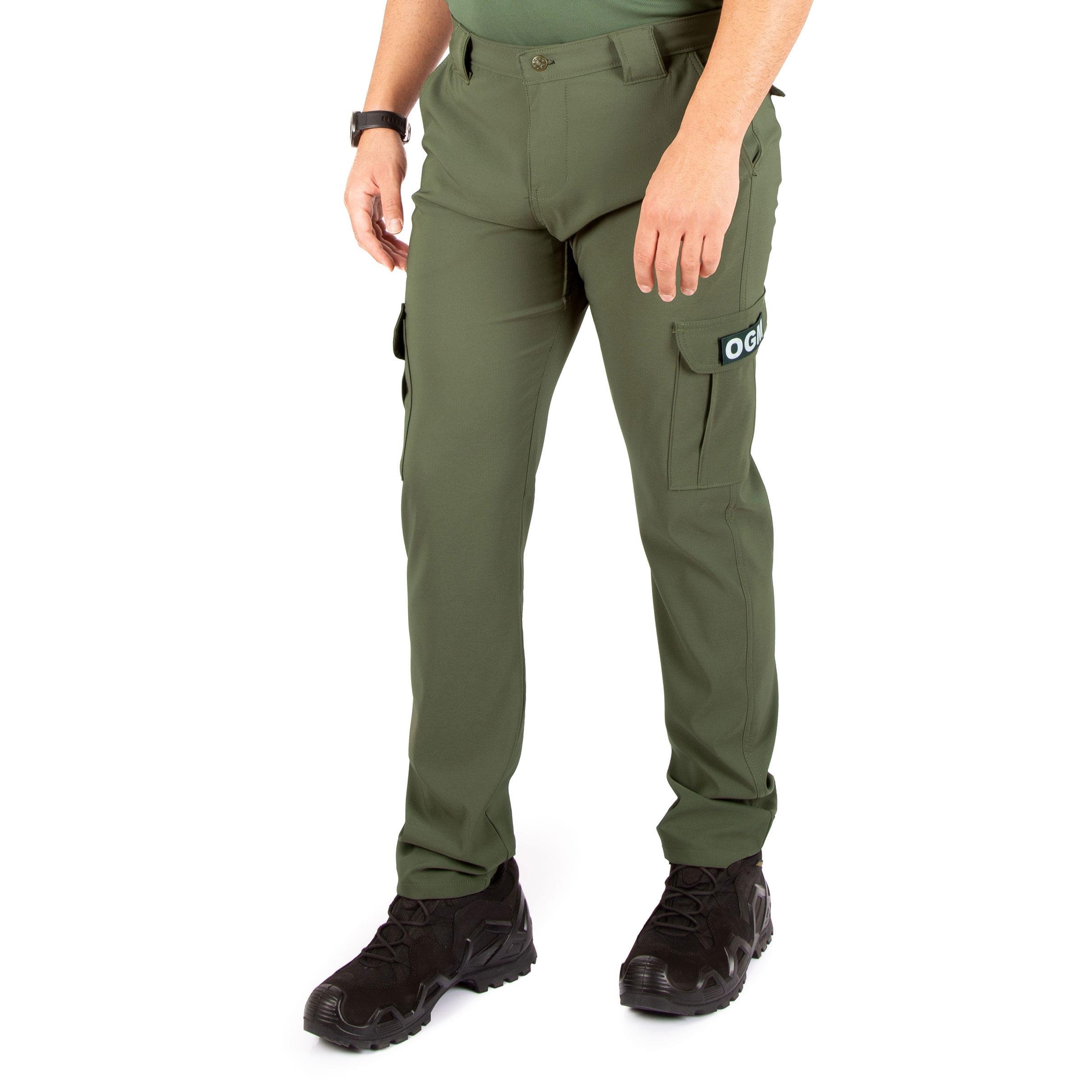 Tugan Taktikal Likralı Orman Muhafaza Pantolonu Haki