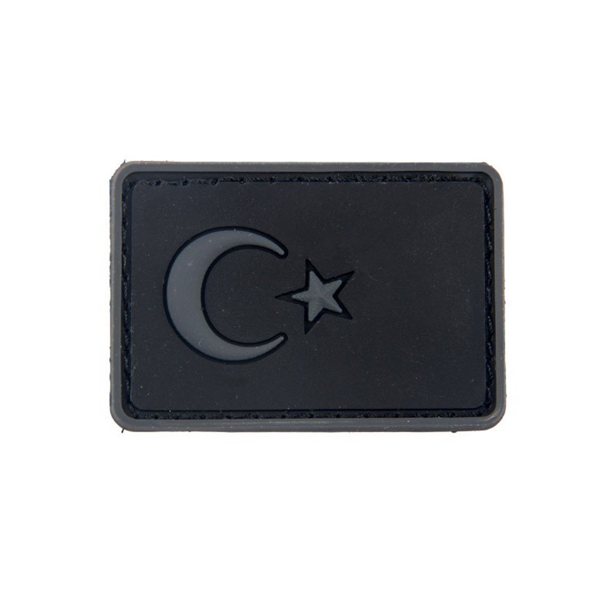 Türk Bayrağı Küçük Boy Silikon Patch Arma