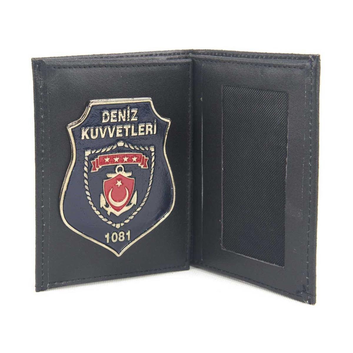 Türk Deniz Kuvvetleri Rozetli Cüzdan