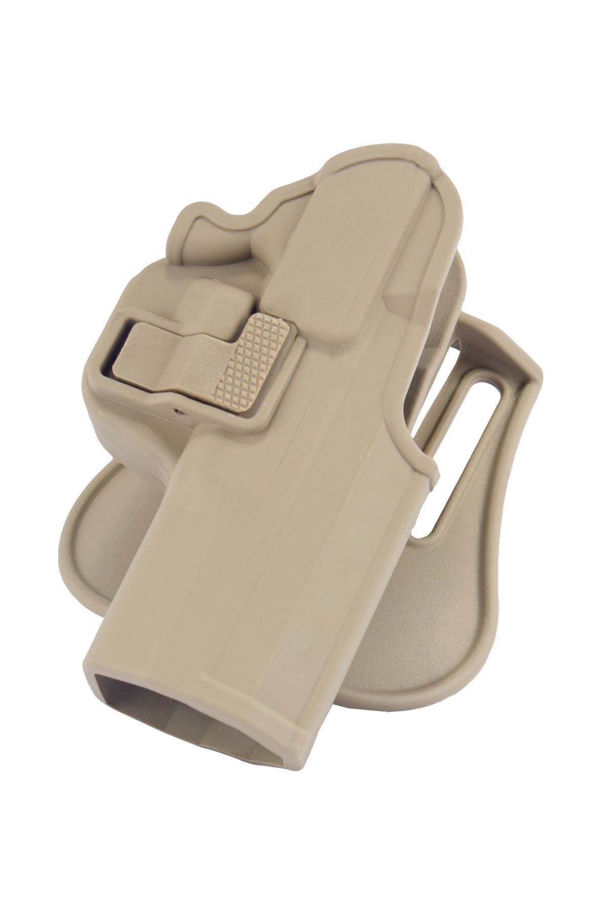 Unicorn Yavuz 16 Compact Tabanca Kılıfı Taktik Kilitli Çöl Rengi