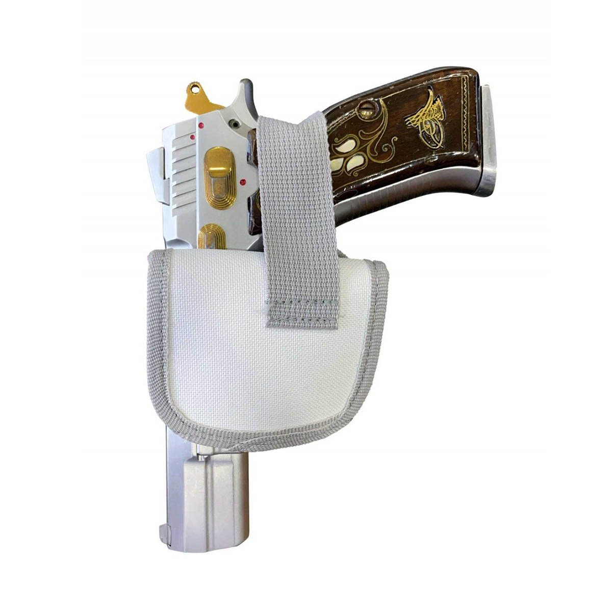 Universal Mini Speed İmperteks Silah Kılıfı Beyaz