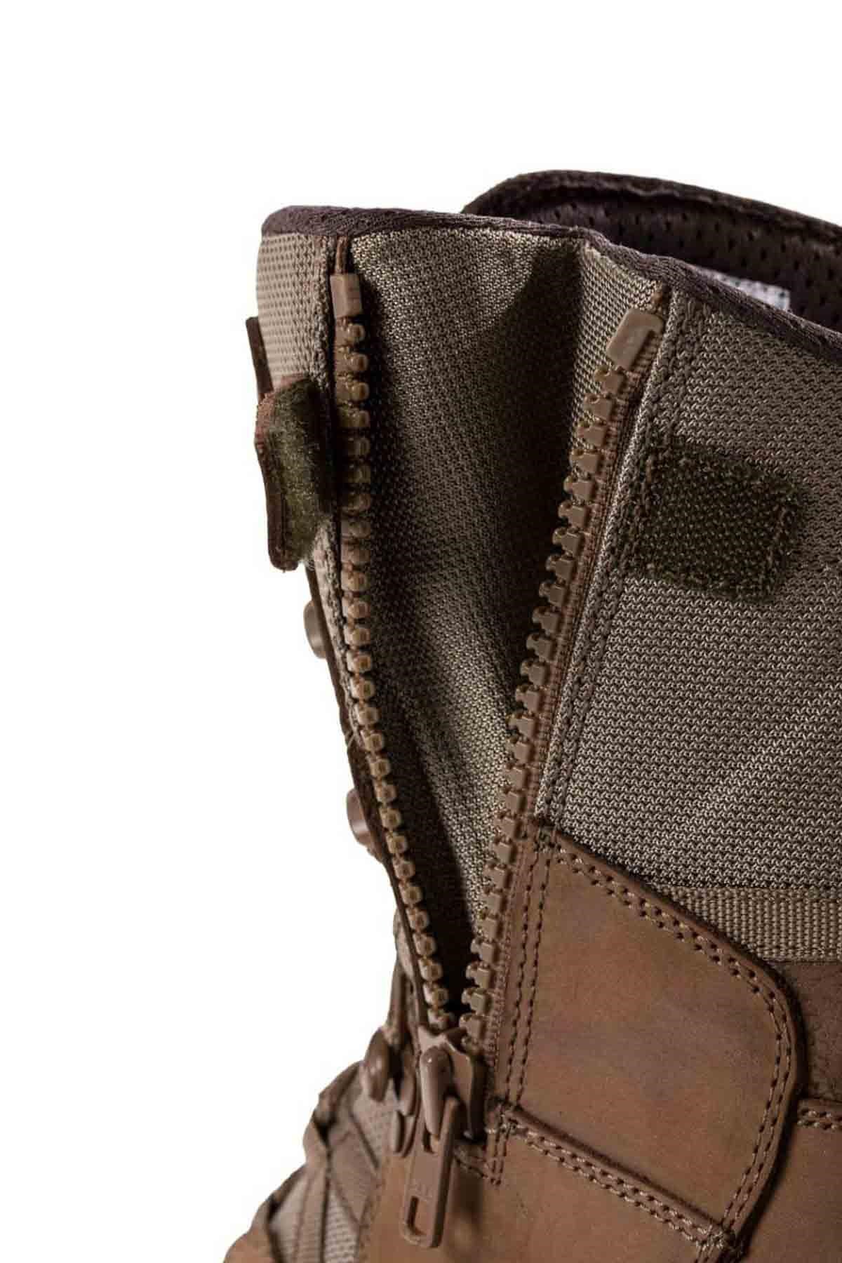 Vaneda Askeri Tactical Bot (Fırtına Dry Tex Su Geçirmez Fermuarlı) Kahve