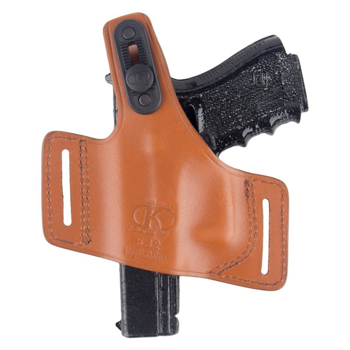 Walther Deri Silah Kılıfı Yarım Kelebek Kahverengi