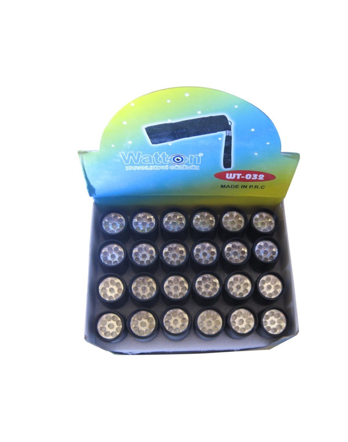 Watton 9 Ledli Güçlü El Feneri Wt-032
