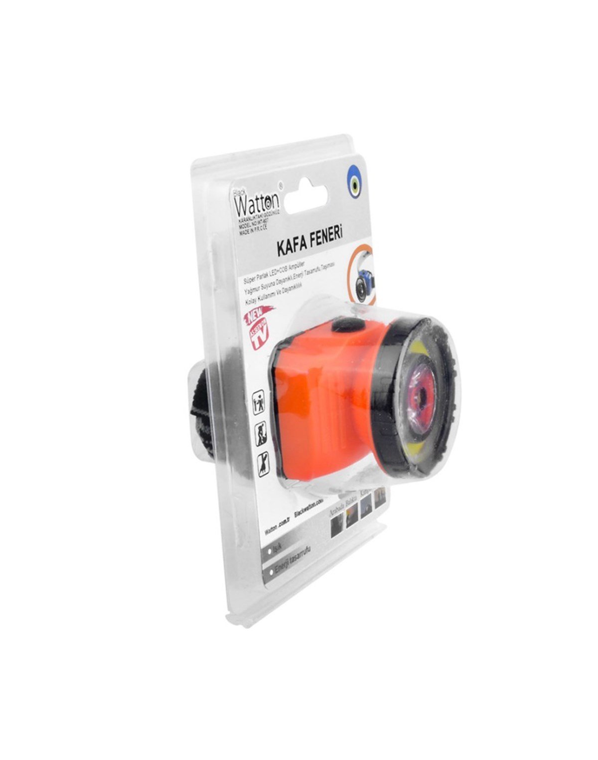 Watton Güçlü Pilli Kafa Lambası Wt-607