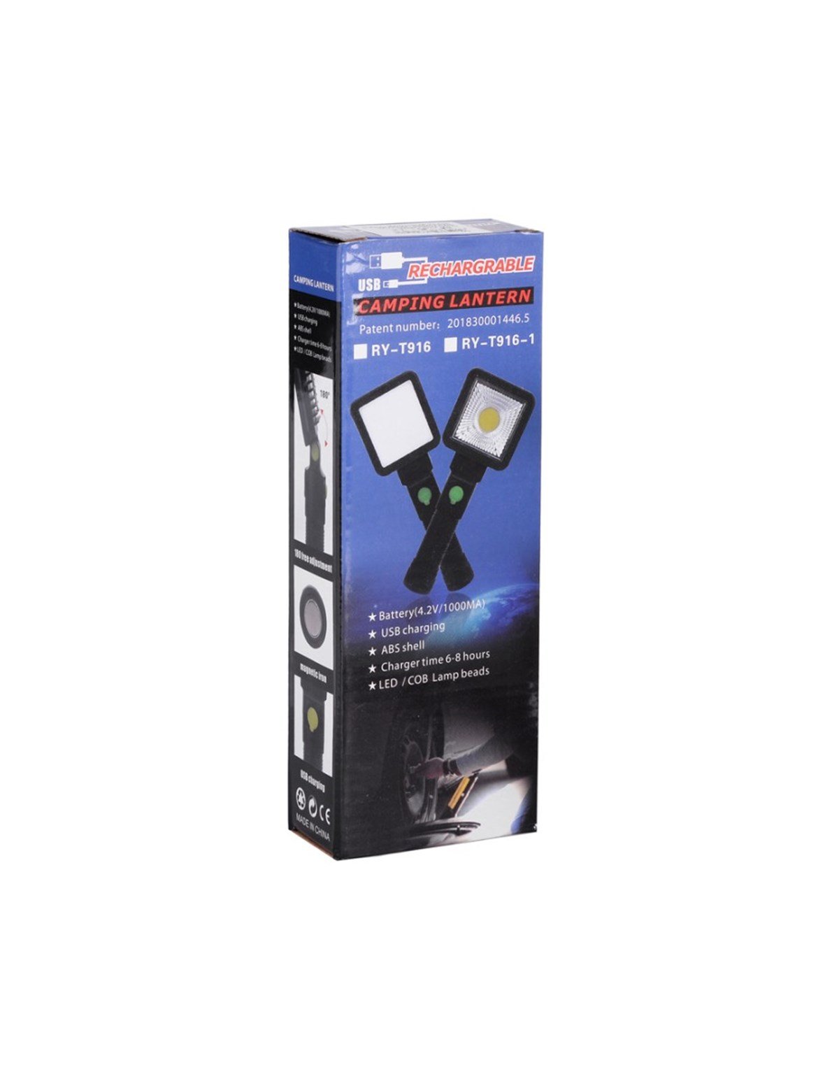 Watton Hem Pilli Hem Şarjlı Acil Durum Oto Lambası Wt-299