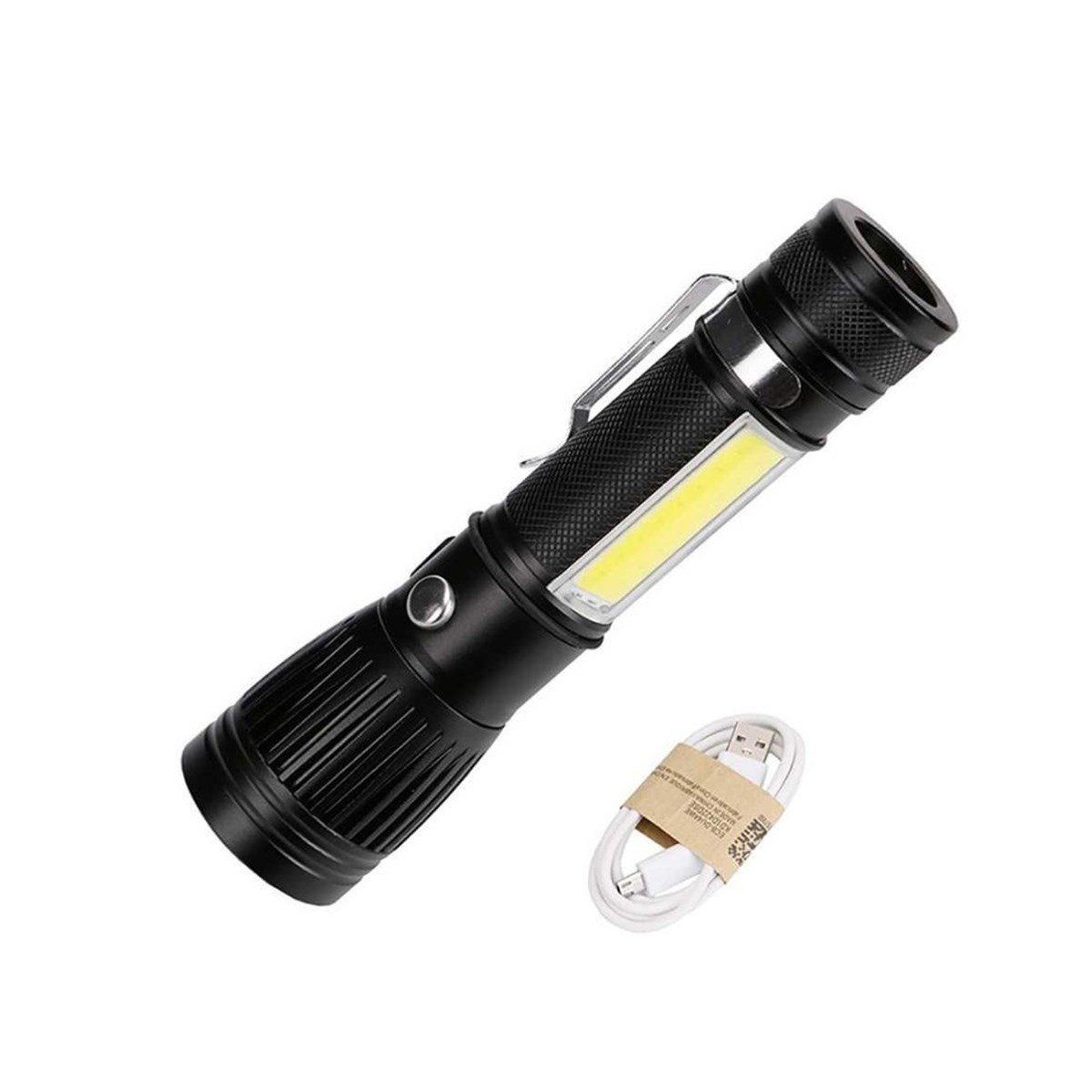 Watton Ledli Güçlü Şarjlı El Feneri WT-028