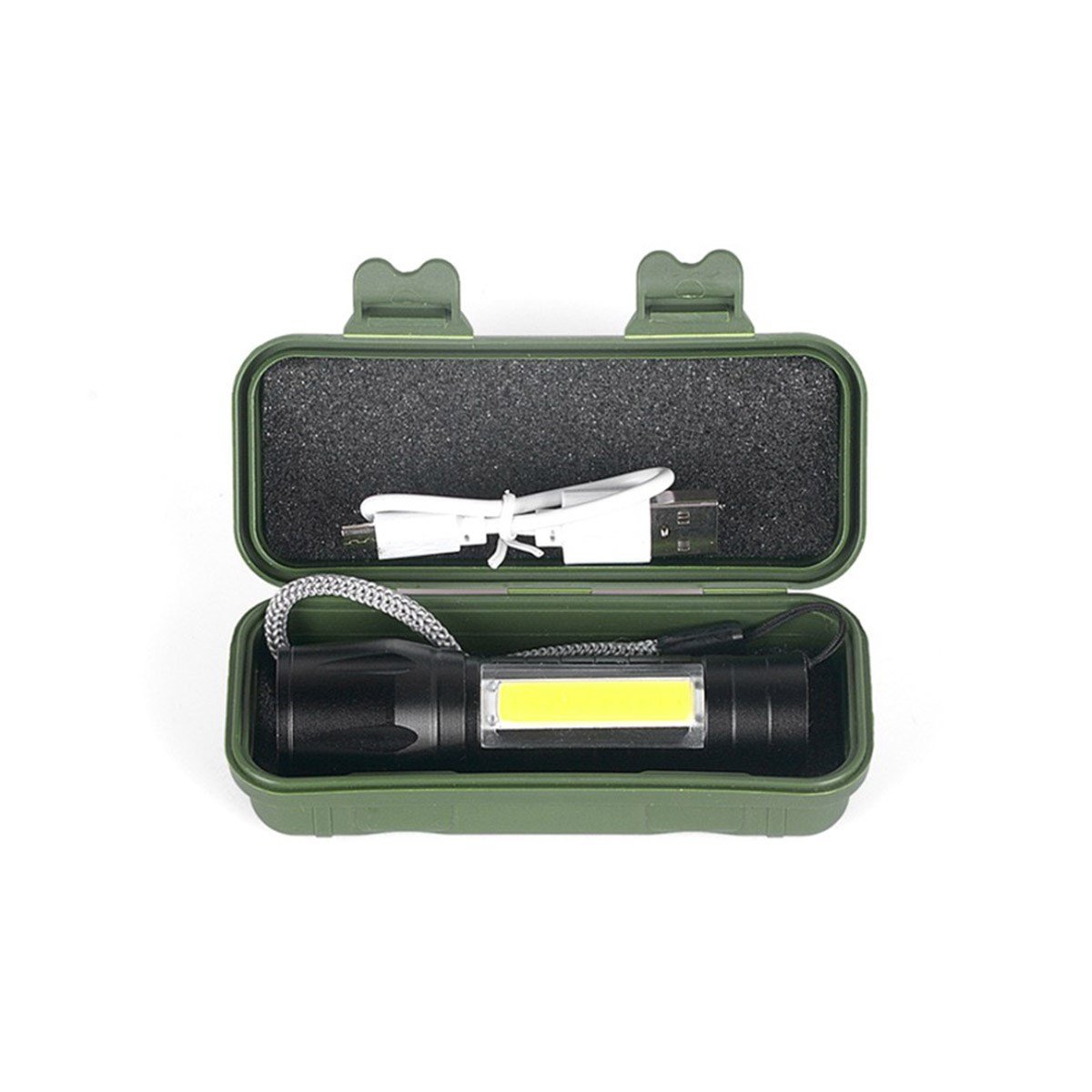 Watton Mini Çok Güçlü Şarjlı El Feneri WT-030