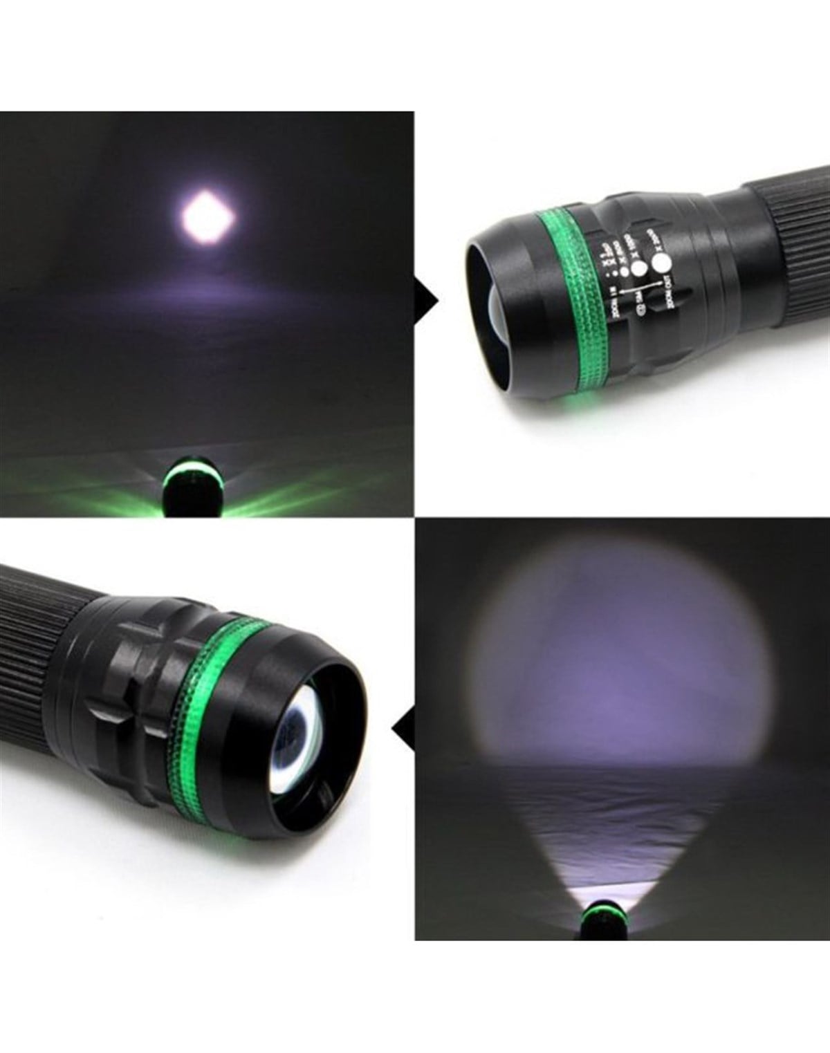 Watton Pilli Süper Zoomlu El Feneri Wt-060