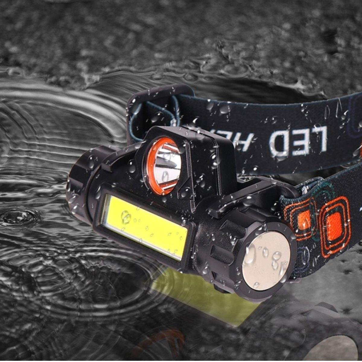 Watton Şarjlı Dayanıklı Balıkçı Kafa Lambası WT-056