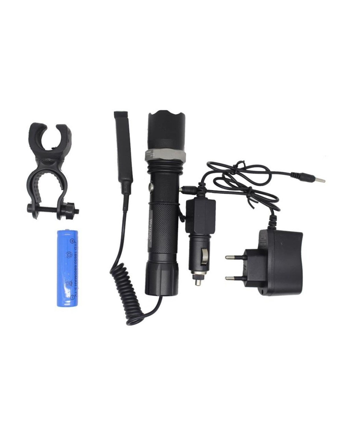 Watton Wt-040 Şarjlı ve Pilli Tüfek ve Bisiklet Feneri