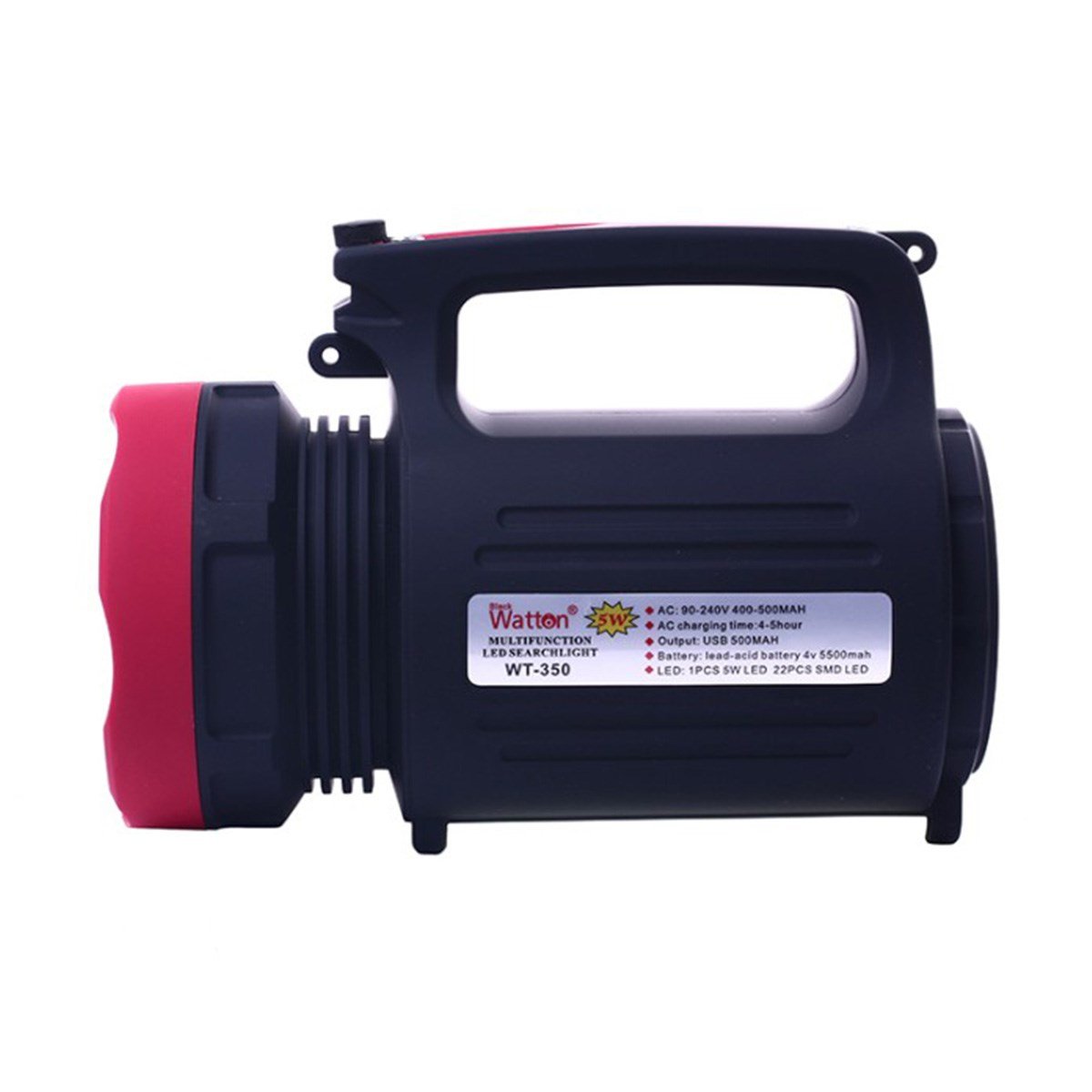 Watton WT-350 Çift Yönlü Büyük Şarjlı El Feneri Projektör