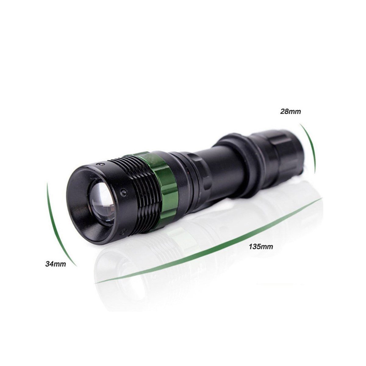 Watton Zoomlu Oto Şarjlı El Feneri WT-012