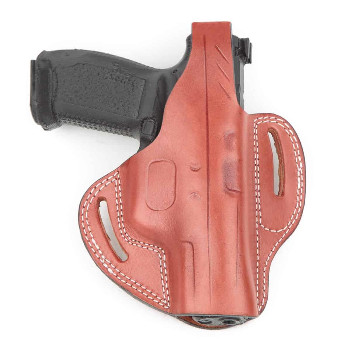 Wolf Holster Browning Deri Tabanca Kılıfı Tam Kelebek Taba