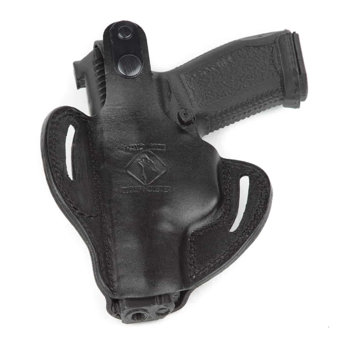 Wolf Holster Browning Deri Tabanca Kılıfı Tam Kelebek Siyah