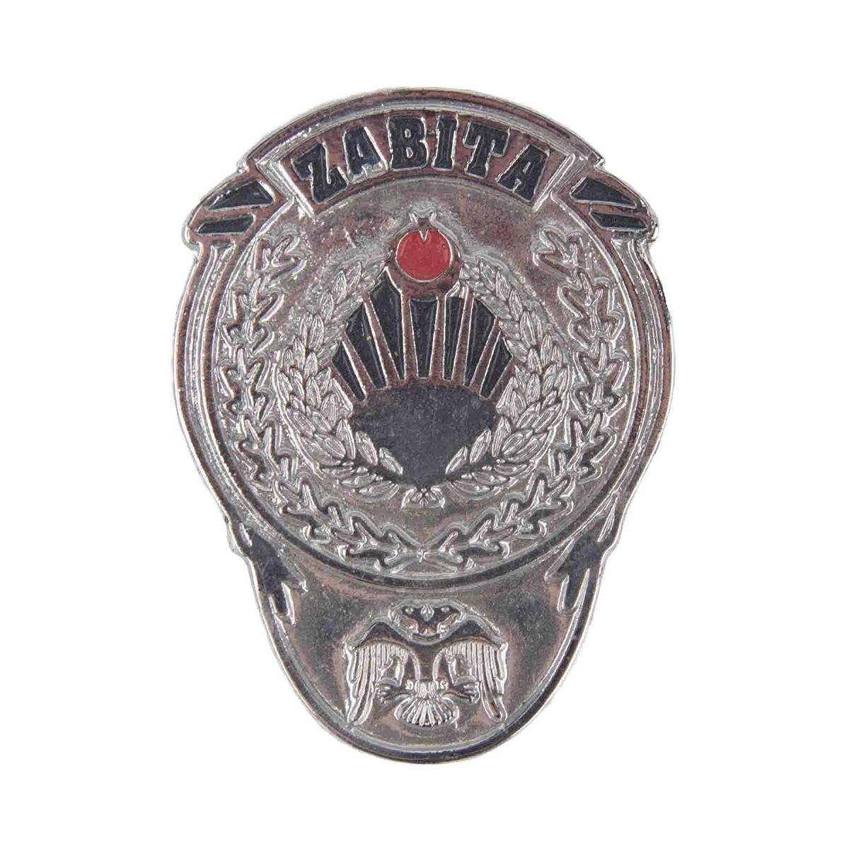 Zabıta Gümüş Cüzdan Rozeti