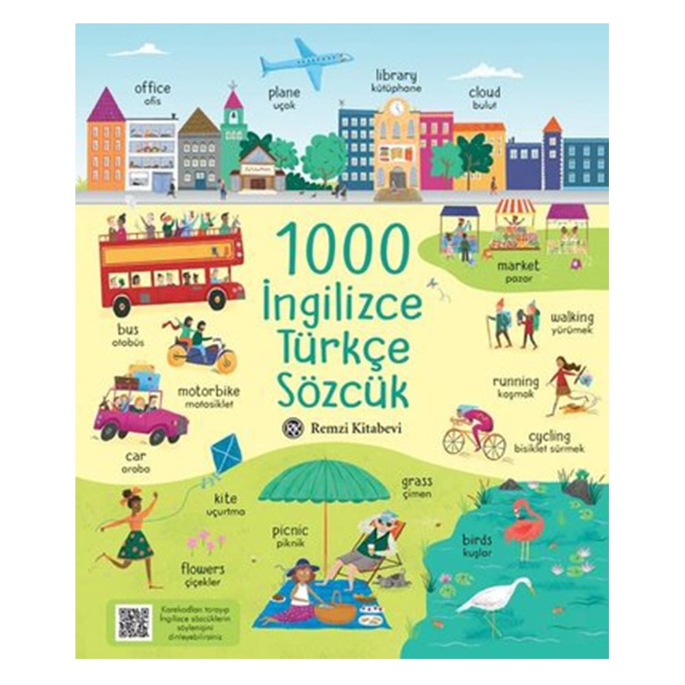 1000 İNGİLİZCE TÜRKÇE SÖZCÜK Çocuk Kitapları Uzmanı - Children's Books Expert