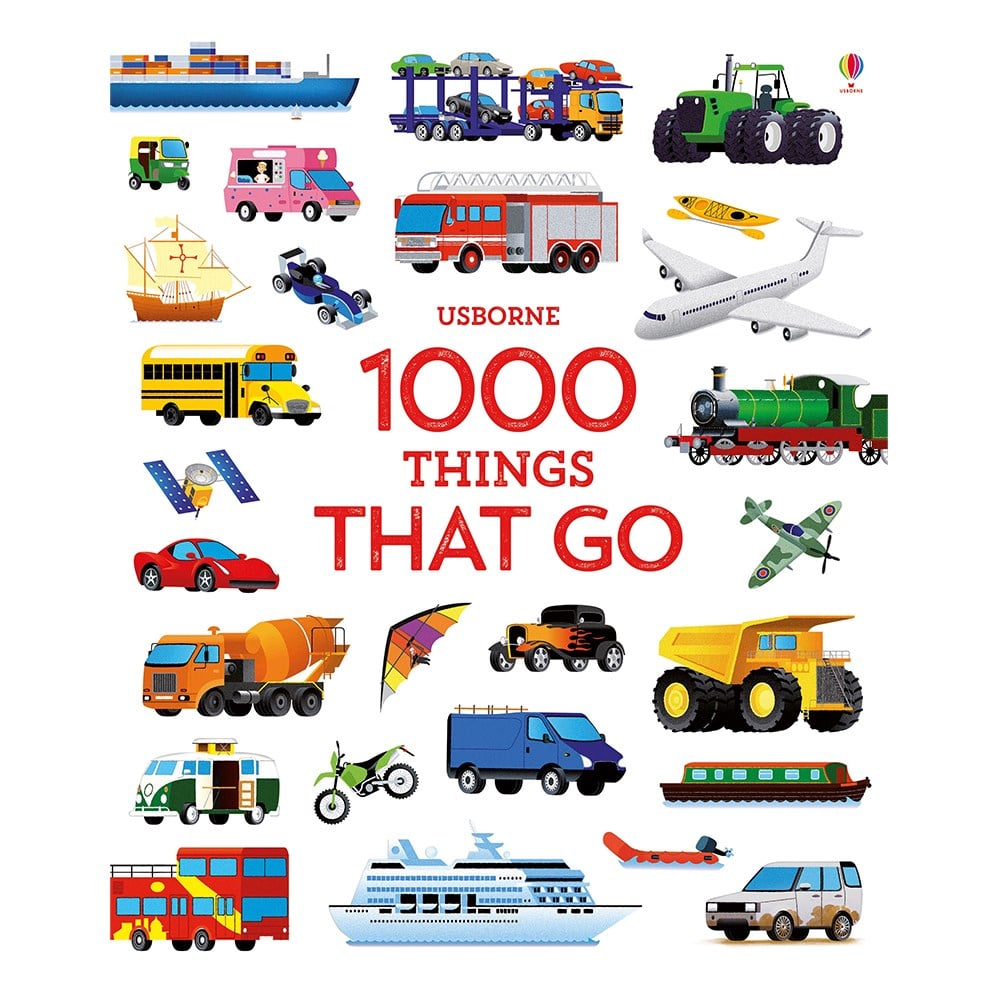 1000 THINGS THAT GO Çocuk Kitapları Uzmanı - Children's Books Expert