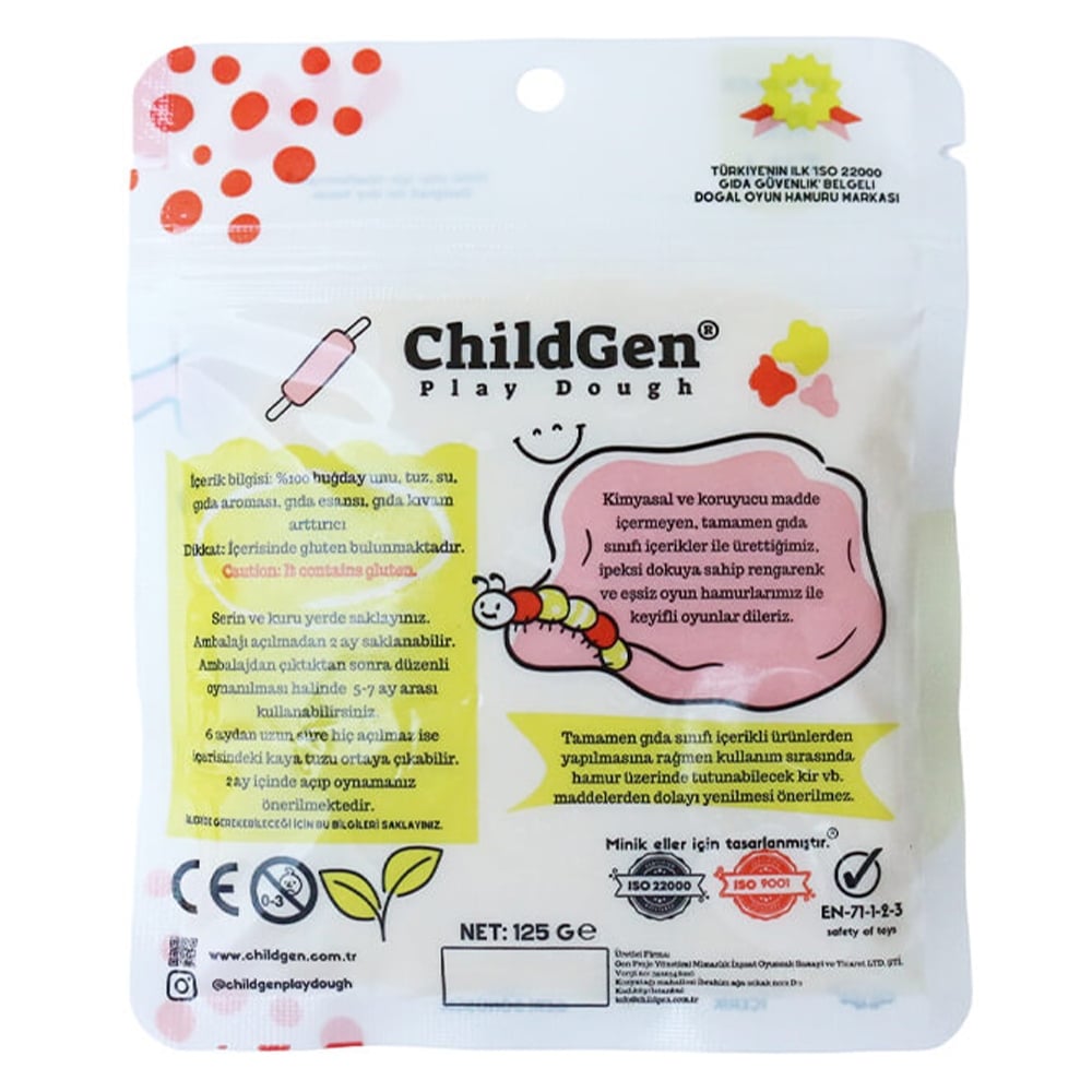 125 GR BEYAZ KARTUŞ OYUN HAMURU Çocuk Kitapları Uzmanı - Children's Books Expert