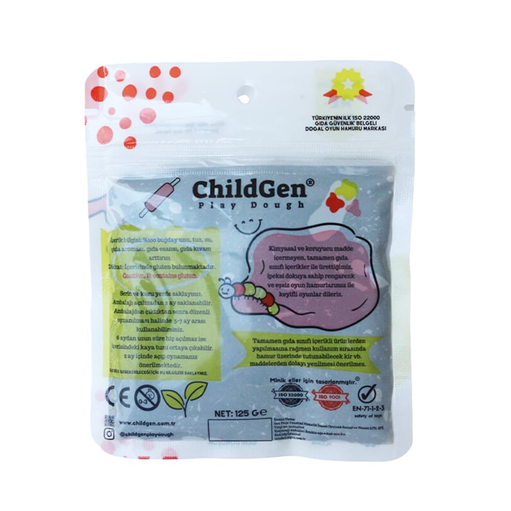 125 GR KAHVERENGİ KARTUŞ OYUN HAMURU Çocuk Kitapları Uzmanı - Children's Books Expert