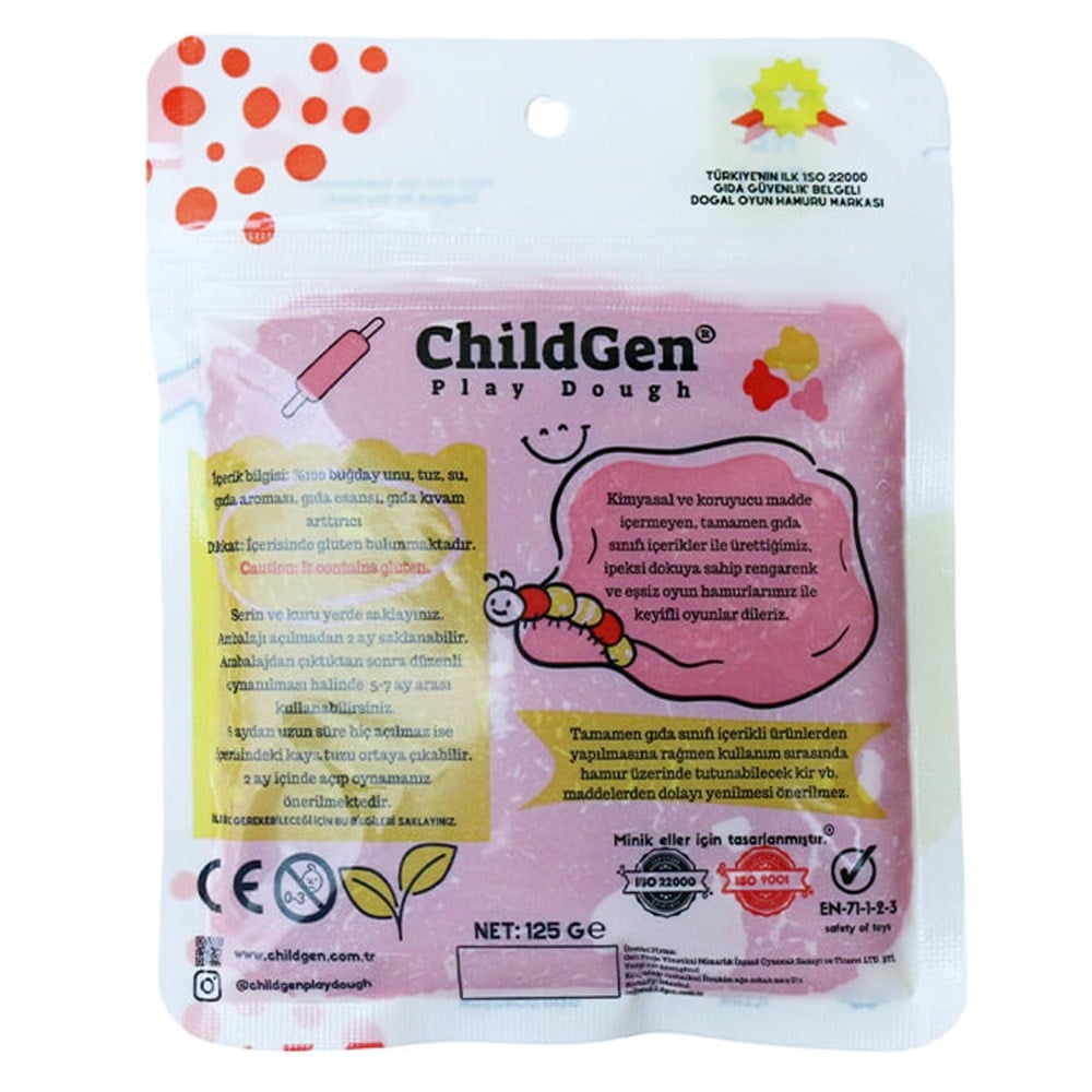 125 GR KIRMIZI KARTUŞ OYUN HAMURU Çocuk Kitapları Uzmanı - Children's Books Expert