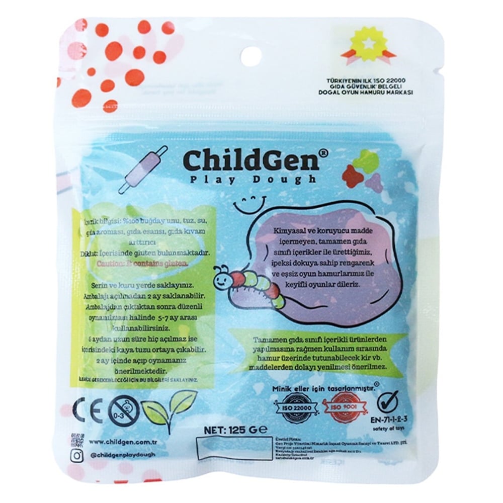 125 GR MAVİ KARTUŞ OYUN HAMURU Çocuk Kitapları Uzmanı - Children's Books Expert