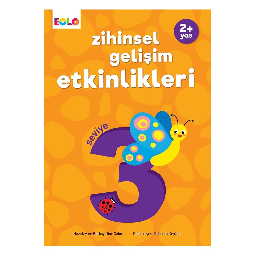 2+ YAŞ ZİHİNSEL ETKİNLİKLER SEVİYE 3 Çocuk Kitapları Uzmanı - Children's Books Expert