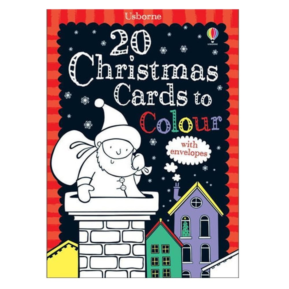 20 CHRISTMAS CARDS TO COLOUR Çocuk Kitapları Uzmanı - Children's Books Expert