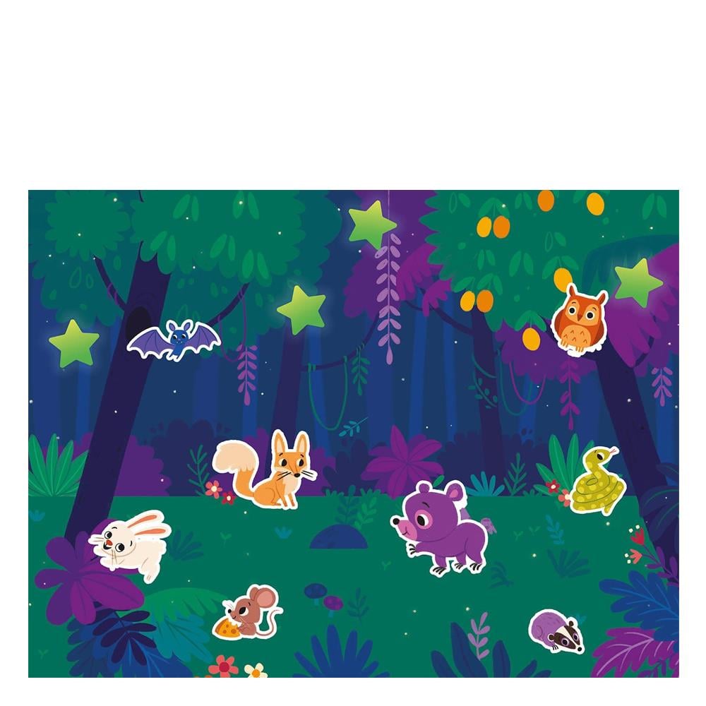 200 Fosforlu Sticker Seti – Poster + 10 Yıldız Çocuk Kitapları Uzmanı - Children's Books Expert