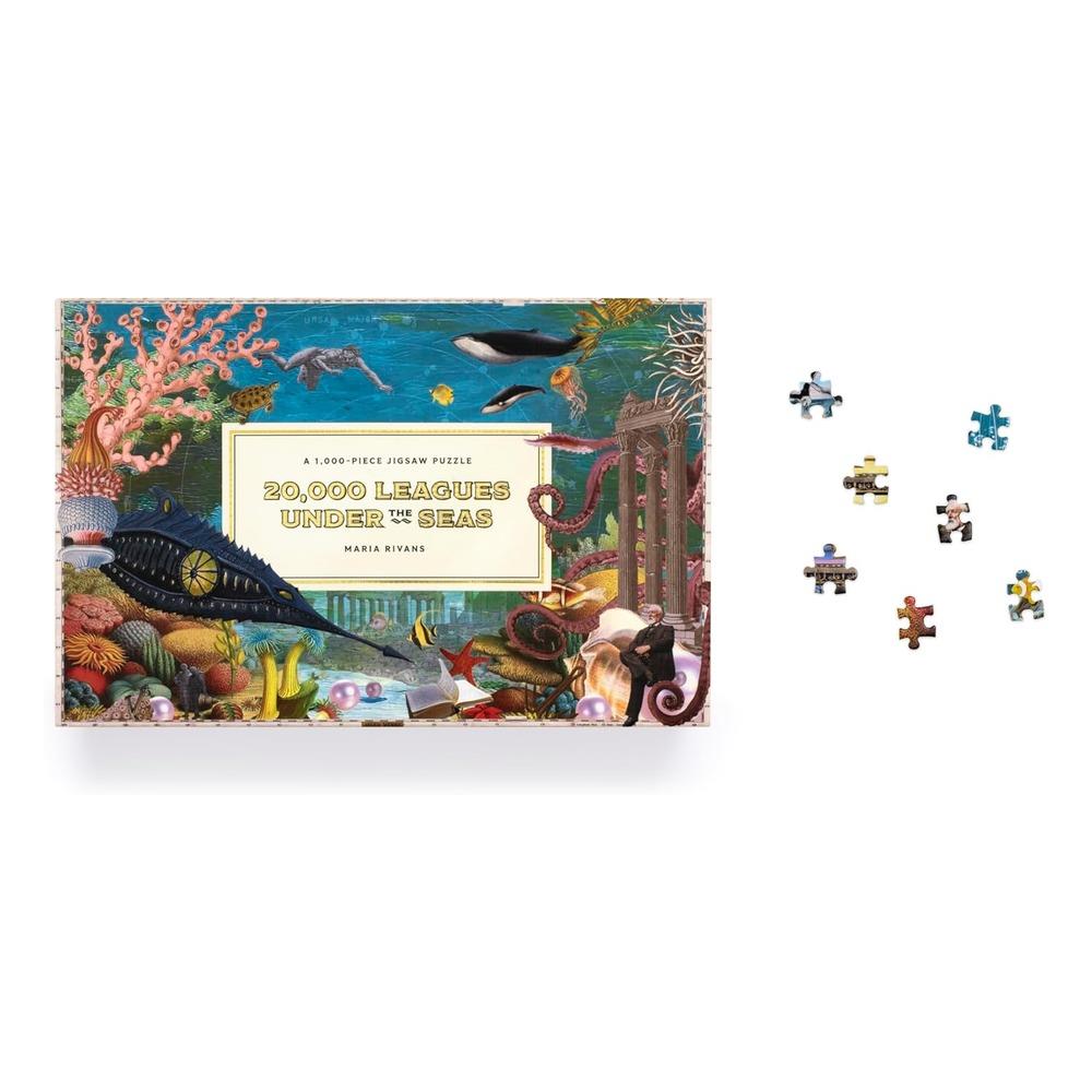 20000 Leagues Under the Seas - 1000 Jigsaw Puzzle Çocuk Kitapları Uzmanı - Children's Books Expert
