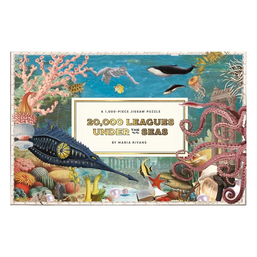 20000 Leagues Under the Seas - 1000 Jigsaw Puzzle Çocuk Kitapları Uzmanı - Children's Books Expert