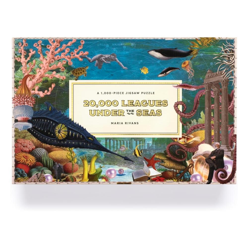 20000 Leagues Under the Seas - 1000 Jigsaw Puzzle Çocuk Kitapları Uzmanı - Children's Books Expert