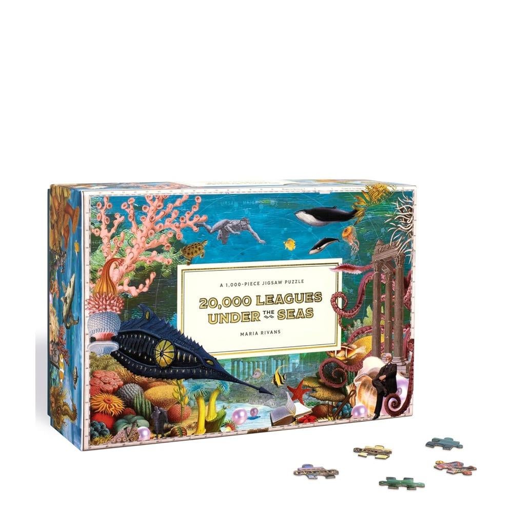 20000 Leagues Under the Seas - 1000 Jigsaw Puzzle Çocuk Kitapları Uzmanı - Children's Books Expert