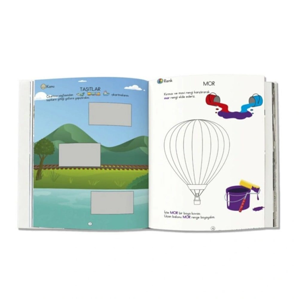3 YAŞ OKUL ÖNCESİ EĞİTİM SETİ Çocuk Kitapları Uzmanı - Children's Books Expert