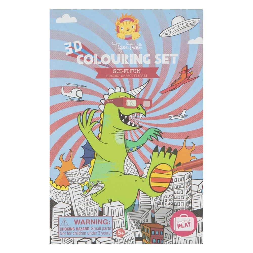 3D BOYAMA SETİ/SCI-FI FUN Çocuk Kitapları Uzmanı - Children's Books Expert