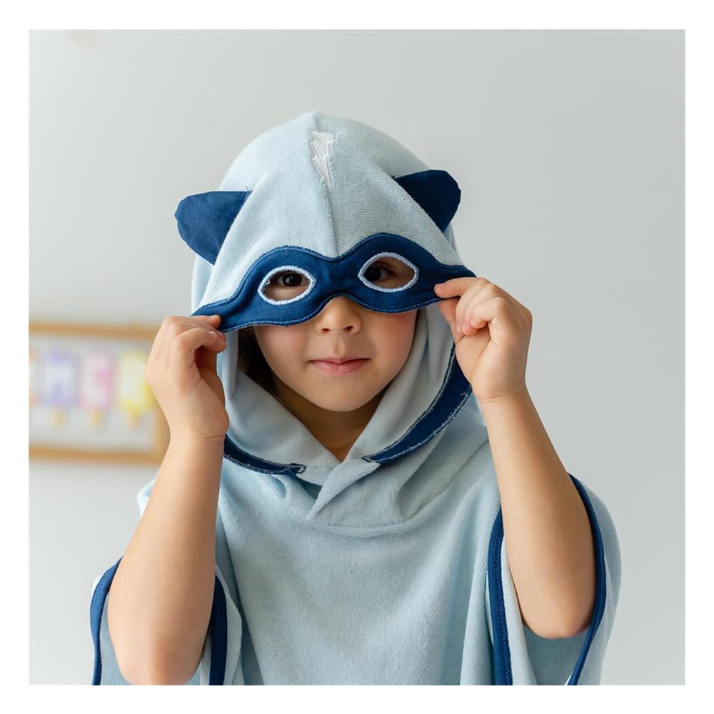 3D NAKIŞLI İNCE HAVLU PANÇO MASKE 3-4 YAŞ Çocuk Kitapları Uzmanı - Children's Books Expert