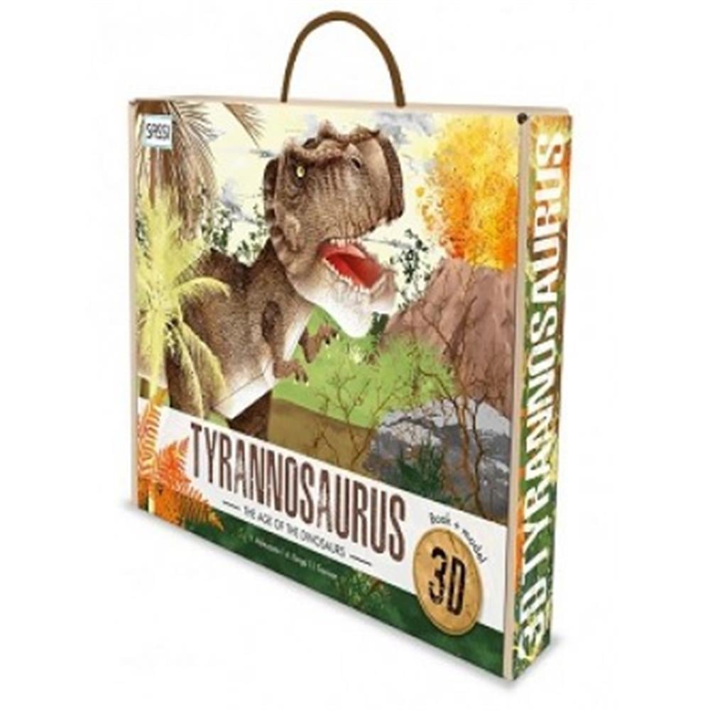 3D TYRANNOSAURUS - BOOK AND 3D MODEL Çocuk Kitapları Uzmanı - Children's Books Expert