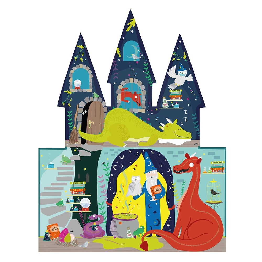 40 PARÇA ŞATO ŞEKİLLİ YAP-BOZ - SPELLBOUND Çocuk Kitapları Uzmanı - Children's Books Expert