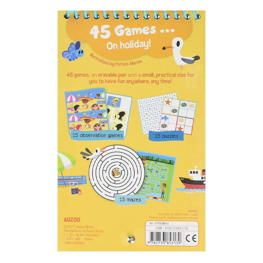 45 Games - On Holiday Çocuk Kitapları Uzmanı - Children's Books Expert