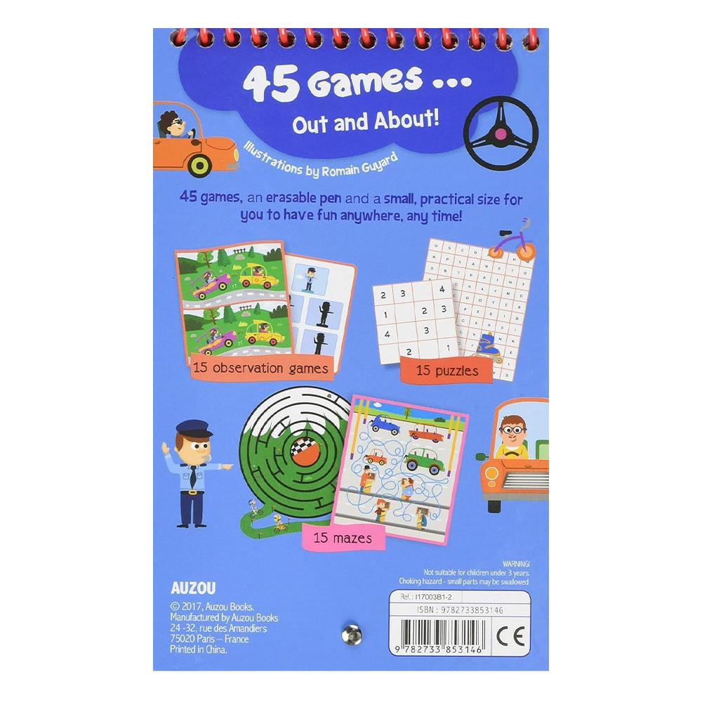 45 Games - Out And About Çocuk Kitapları Uzmanı - Children's Books Expert