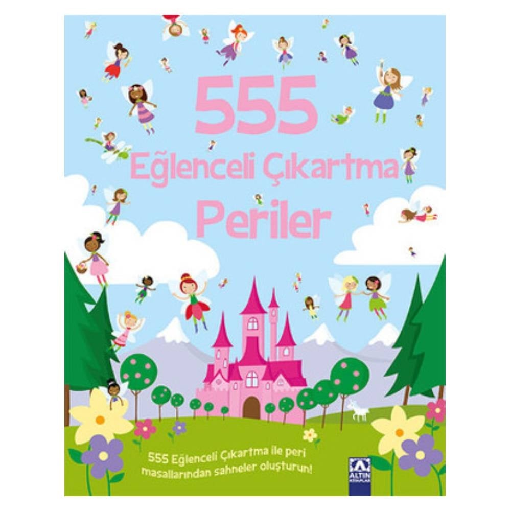 555 EĞLENCELİ ÇIKARTMA PERİLER Çocuk Kitapları Uzmanı - Children's Books Expert