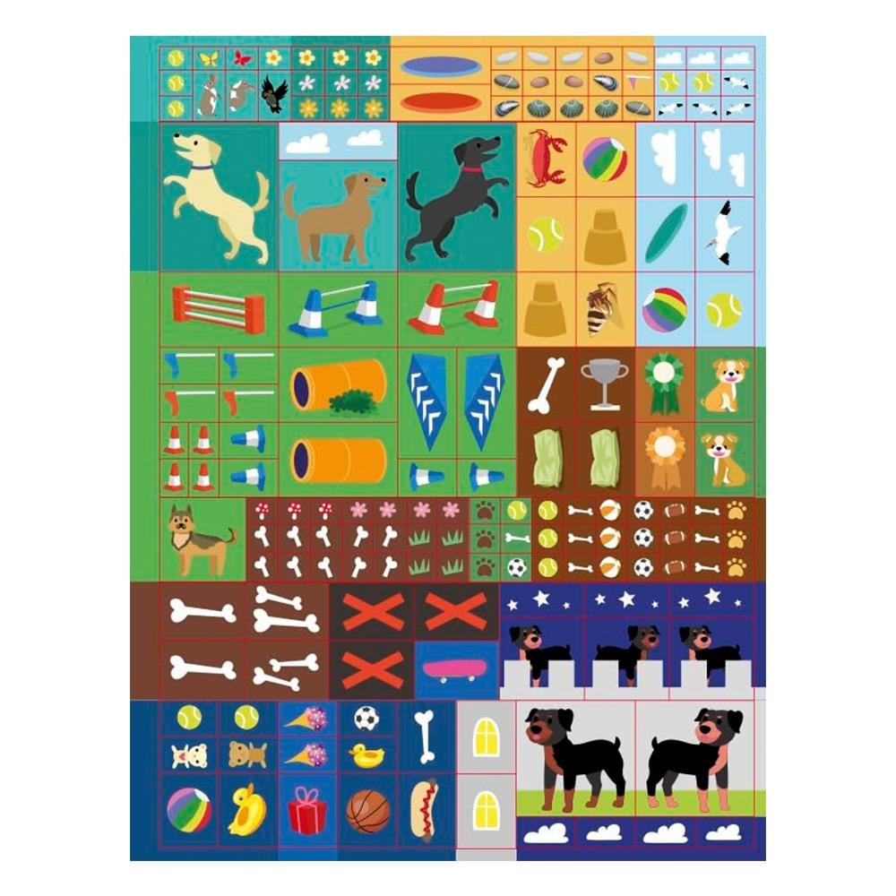 555 Sticker Fun - Cats and Dogs Activity Book Çocuk Kitapları Uzmanı - Children's Books Expert