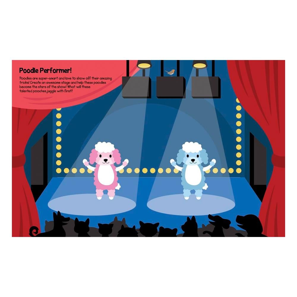 555 Sticker Fun - Cats and Dogs Activity Book Çocuk Kitapları Uzmanı - Children's Books Expert